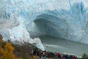 Amazing ice lakes in Argentina